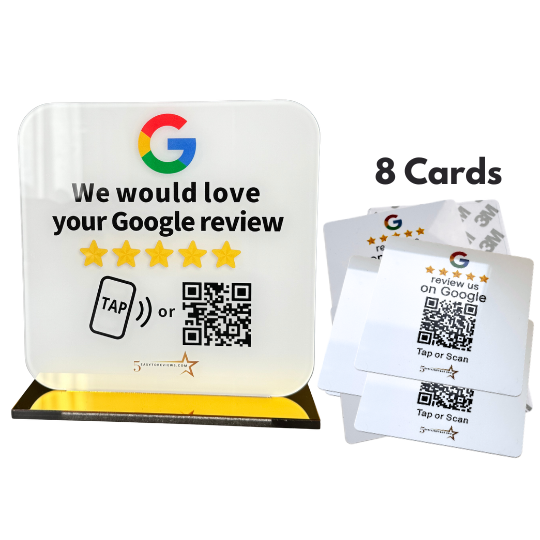 Google Review Stand Bundle + Free Shipping