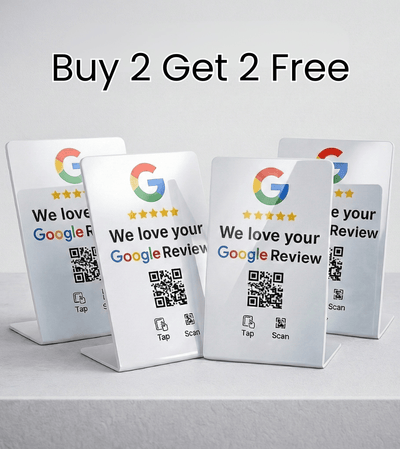 Google Review Stand Bundle + Free Shipping