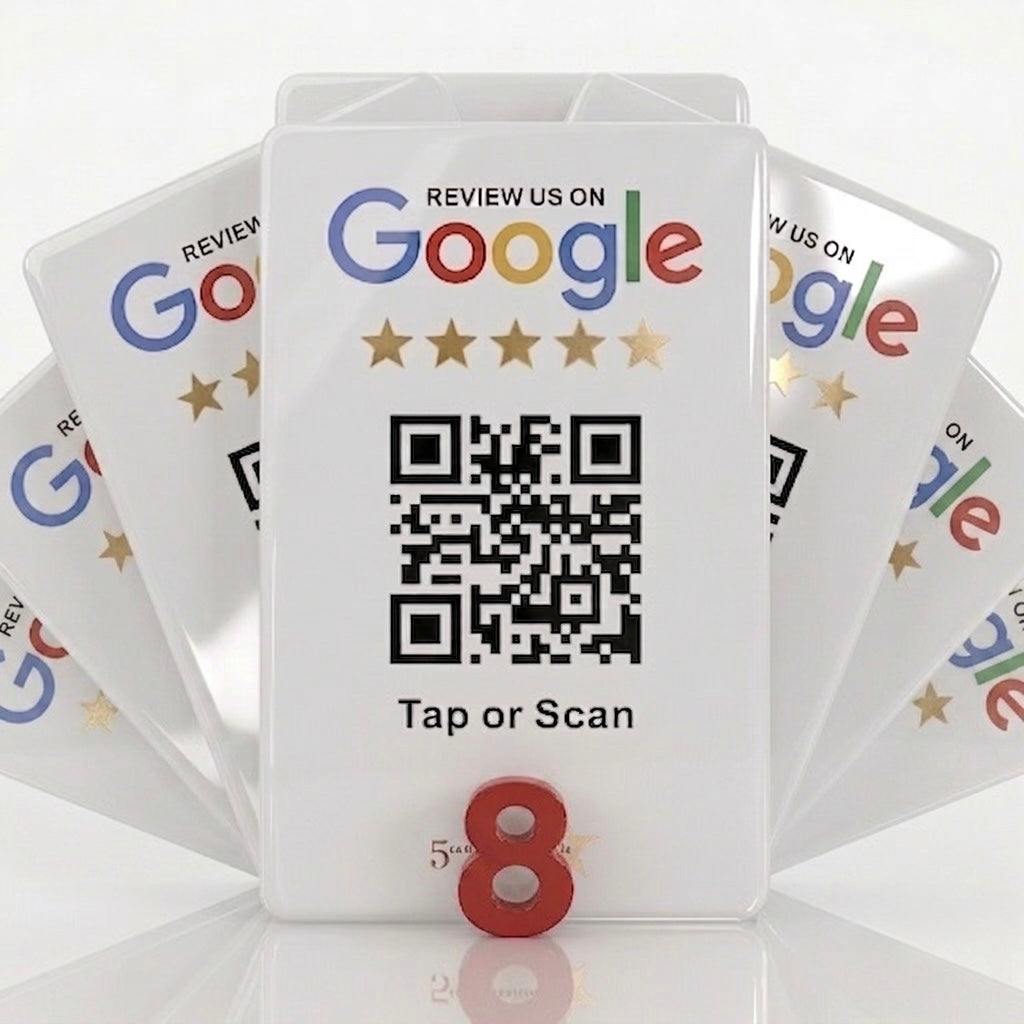 NFC Google Review Card - Instant Google My Business Reviews