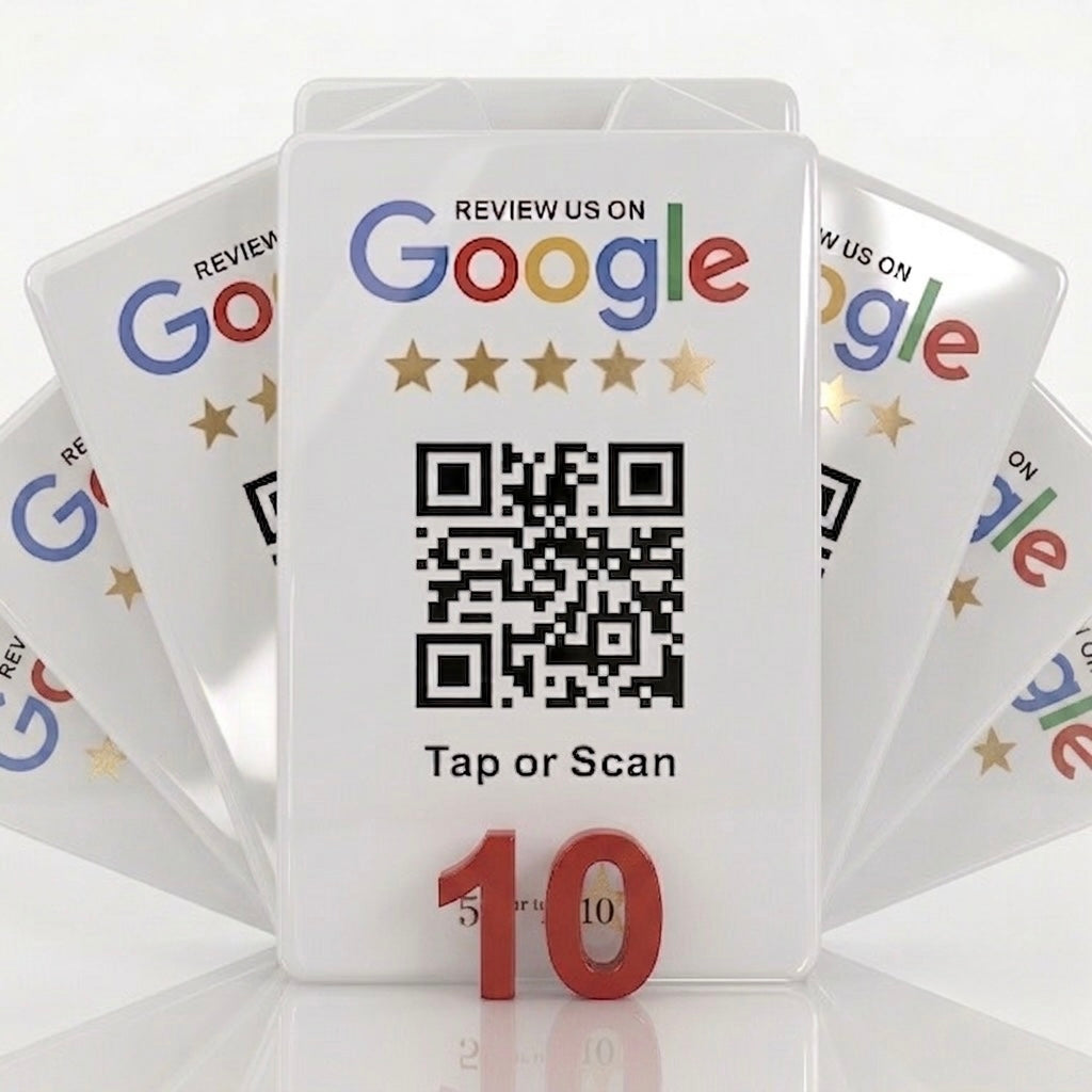 NFC Google Review Card - Instant Google My Business Reviews