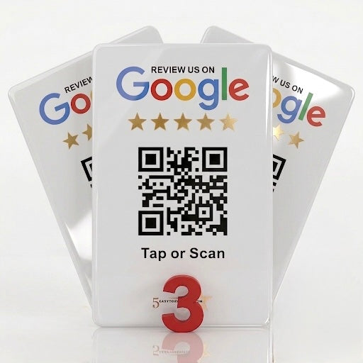 NFC Google Review Card - Instant Google My Business Reviews