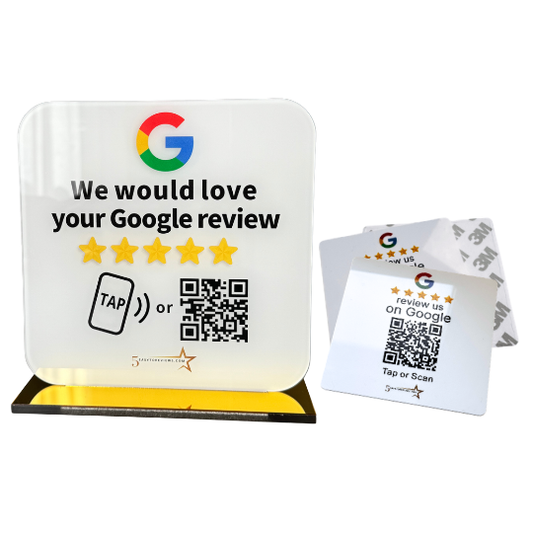 Google Review Stand Bundle + Free Shipping