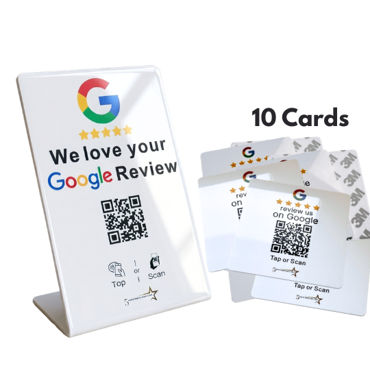 Google Review Stand Bundle + Free Shipping