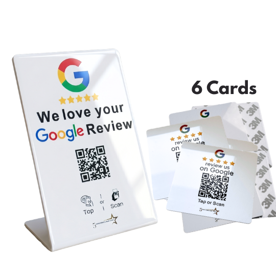 Google Review Stand Bundle + Free Shipping